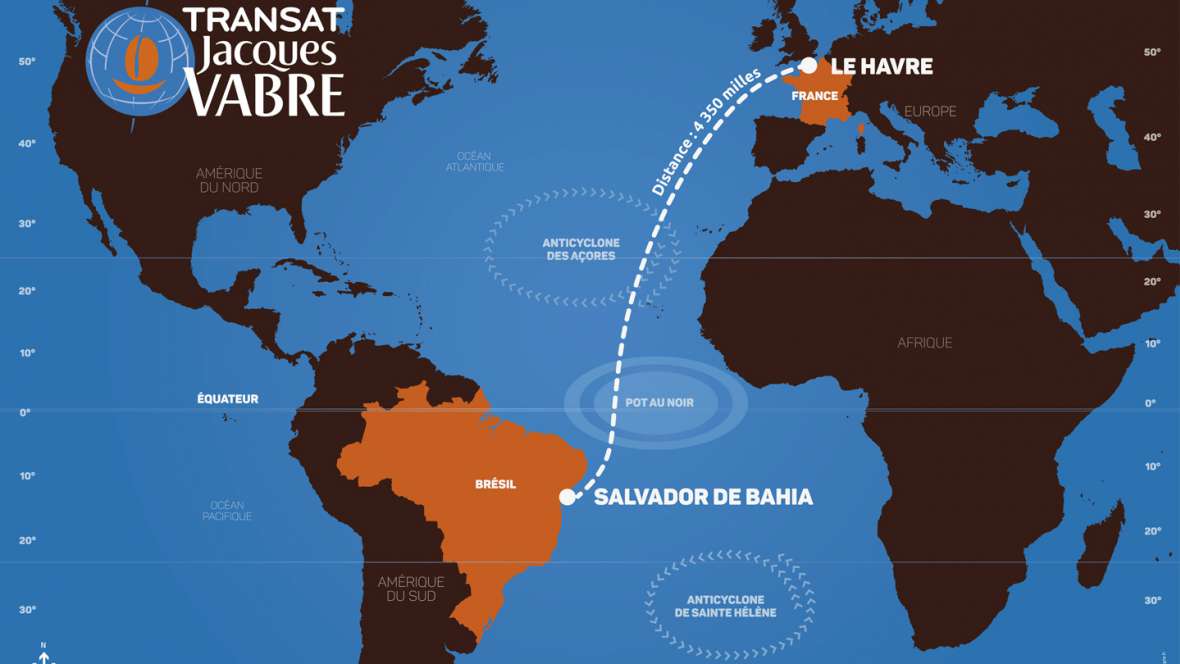 Brasil é escolhido como destino da Transat Jacques Vabre em 2017