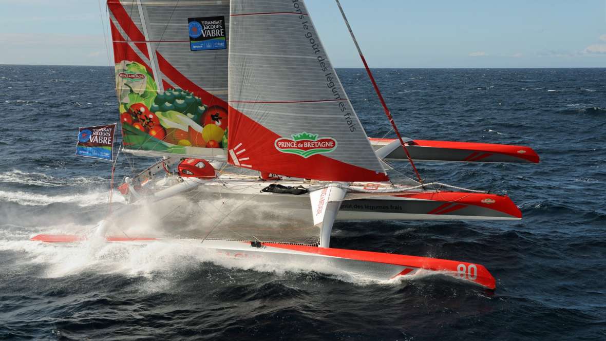 Prince de Bretagne dismasts