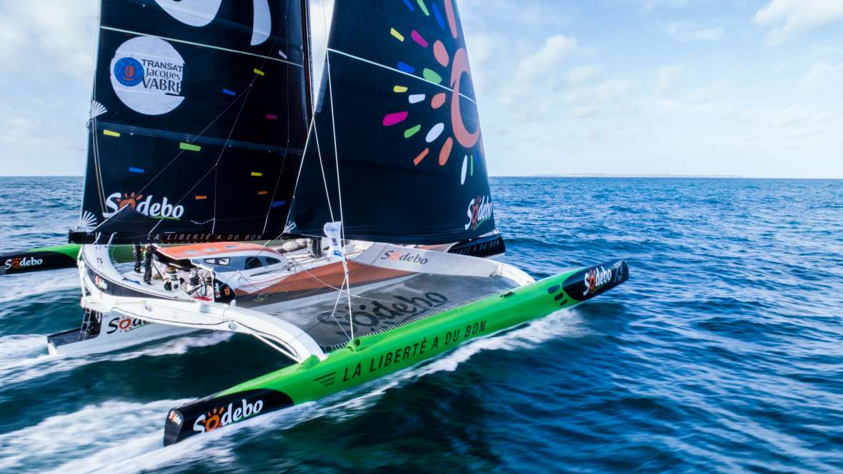 Sodebo Ultim’ smashes record to win Transat Jacques Vabre Ultime