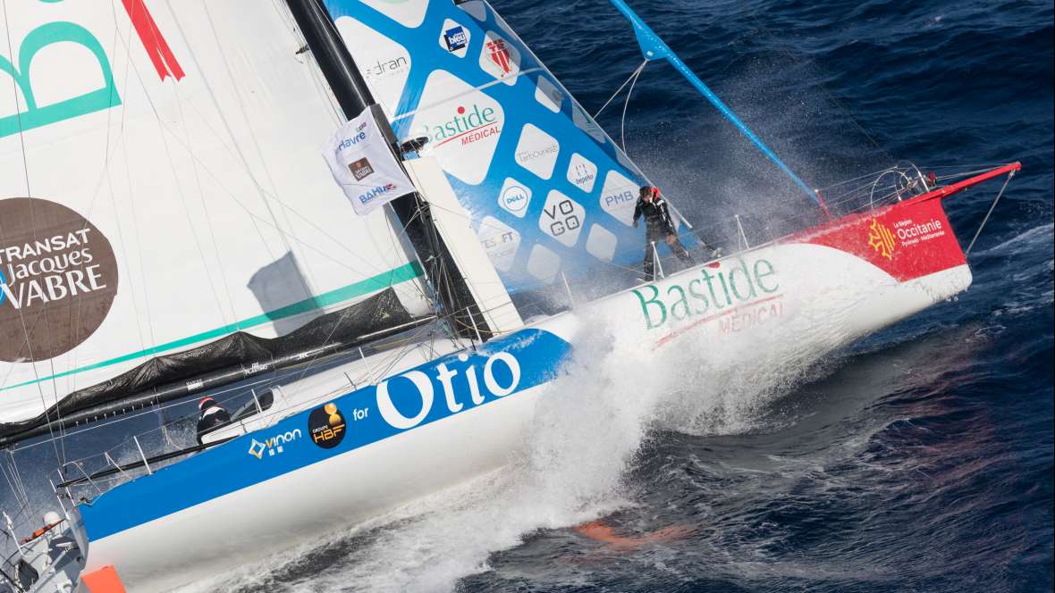 Bastide Otio finishes fifth in Transat Jacques Vabre Imoca class