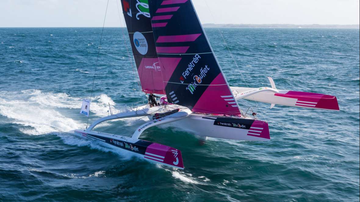 FenêtréA-Mix Buffet finishes second in Transat Jacques Vabre Multi50