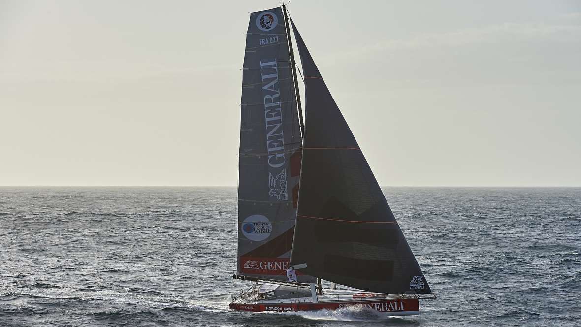 Message de Generali (Imoca) reçu à 9h14