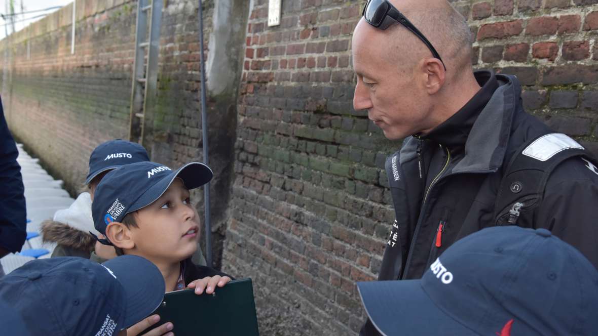 La Transat Jacques Vabre dans l’objectif des Petits Reporters