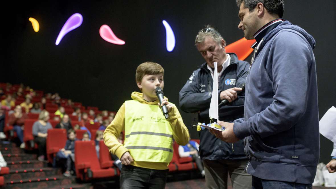 Rencontre avec les skippers : les enfants à la barre !