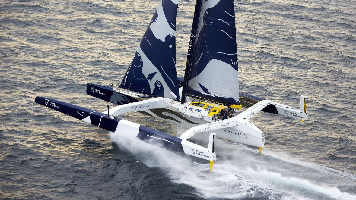 Maxi Edmond de Rothschild deuxième Ultime à Salvador de Bahia