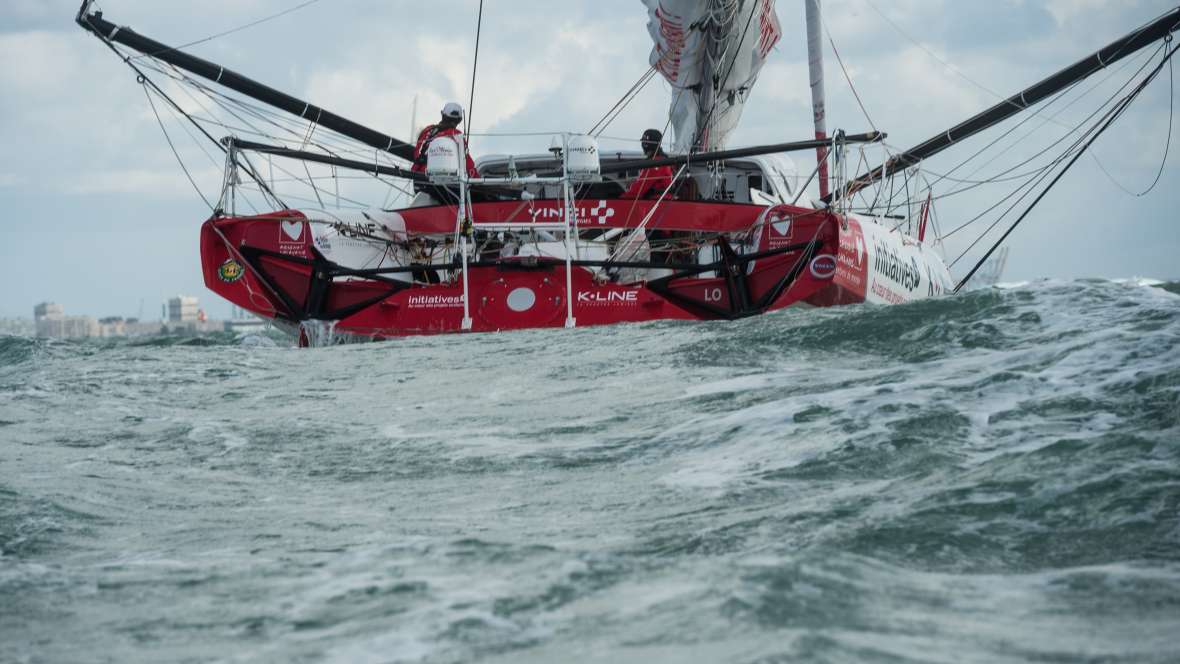 Ventos começam a apertar na Transat Jacques Vabre