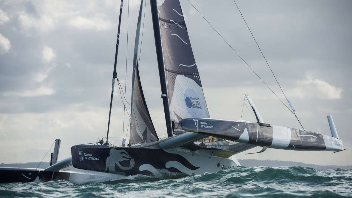 Maxi Edmond de Rothschild finishes second in Transat Jacques Vabre