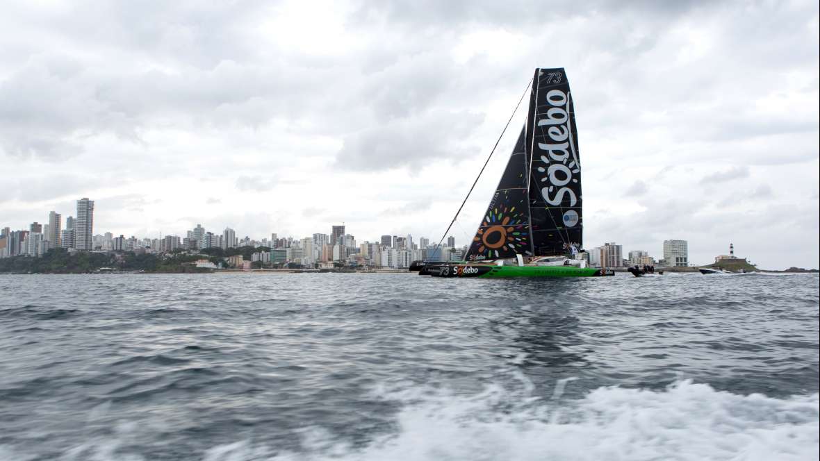 Sodebo Ultim' bate recorde da Transat Jacques Vabre na sua categoria