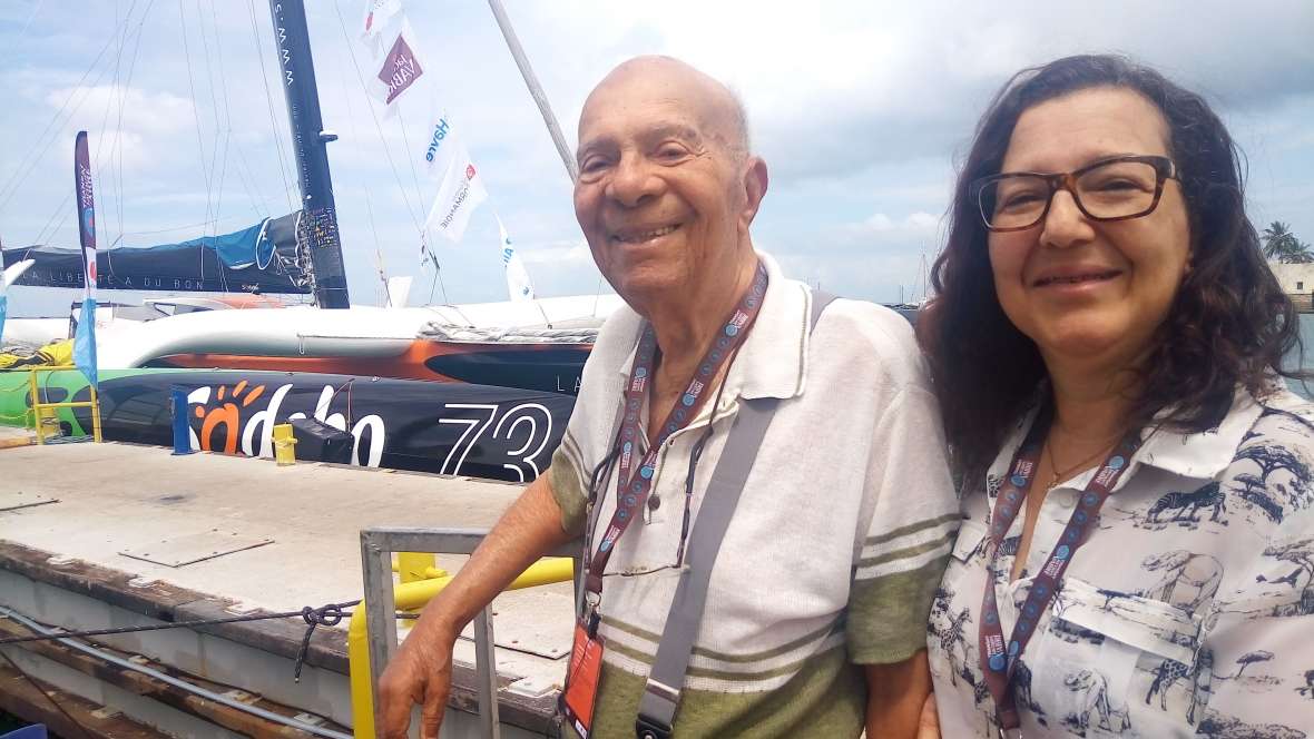 Crisogono Martins, o fã mais experiente da Transat Jacques Vabre 