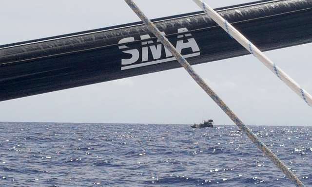 Photo sent from the boat SMA, skippers Paul Meilhat and Gwenole Gahinet, on November 16th, 2017 - Photo SMA 

visiteur