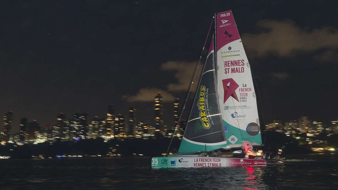 La French Tech Rennes Saint-Malo finishes fourth in Transat Jacques Vabre Multi50 class