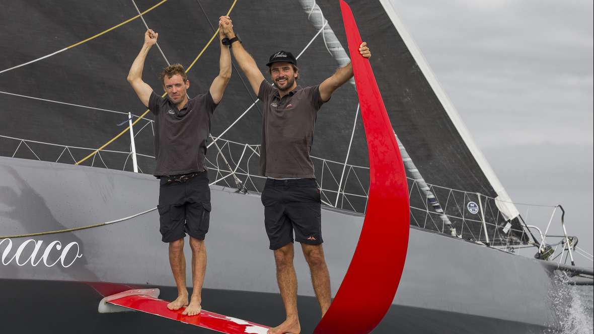 Malizia II, quatrième de la Transat Jacques Vabre en Imoca.