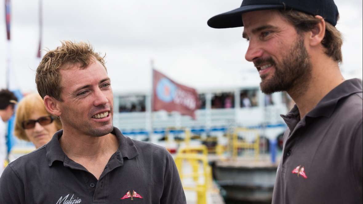 Boris Herrmann et Thomas Ruyant (Malizia II)  : Le grand debriefing.