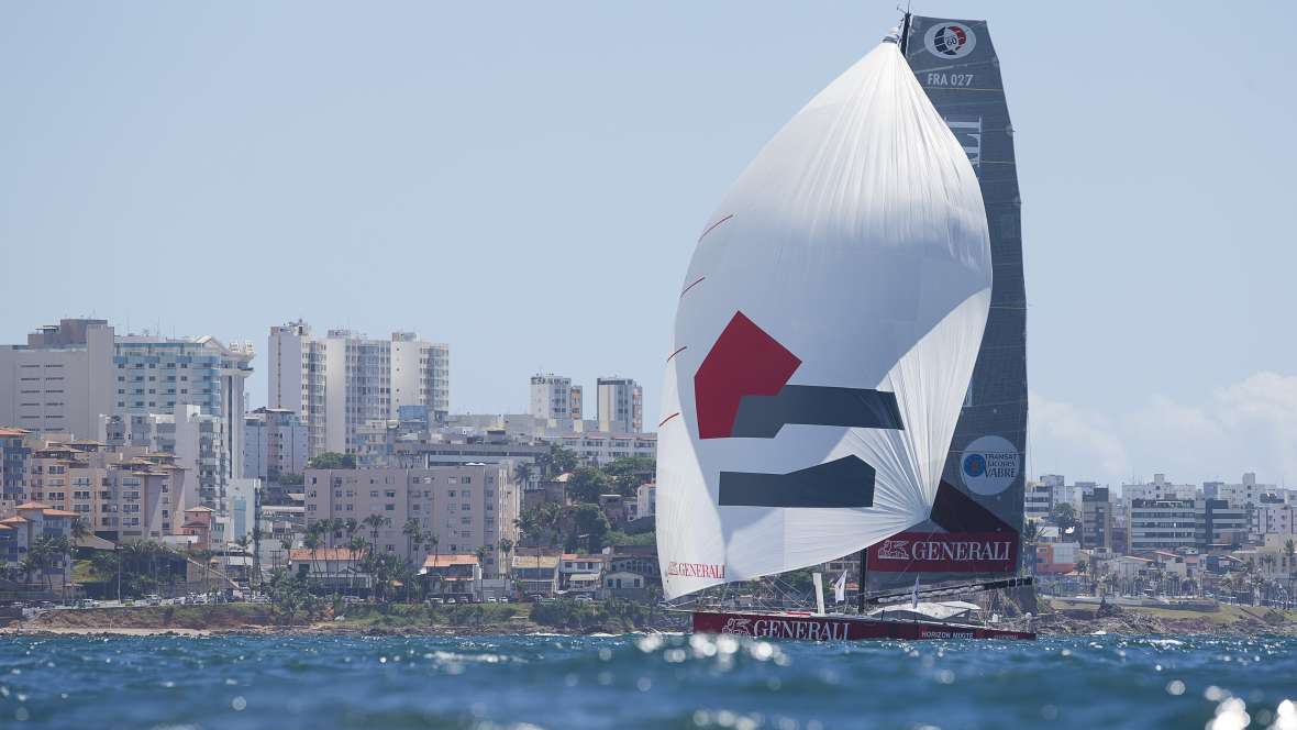 Generali, huitième de la Transat Jacques Vabre en Imoca.