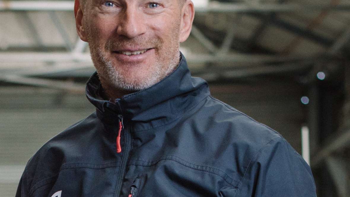 Ari Huusela (Finland), skipper of Ariel 2 (IMOCA)