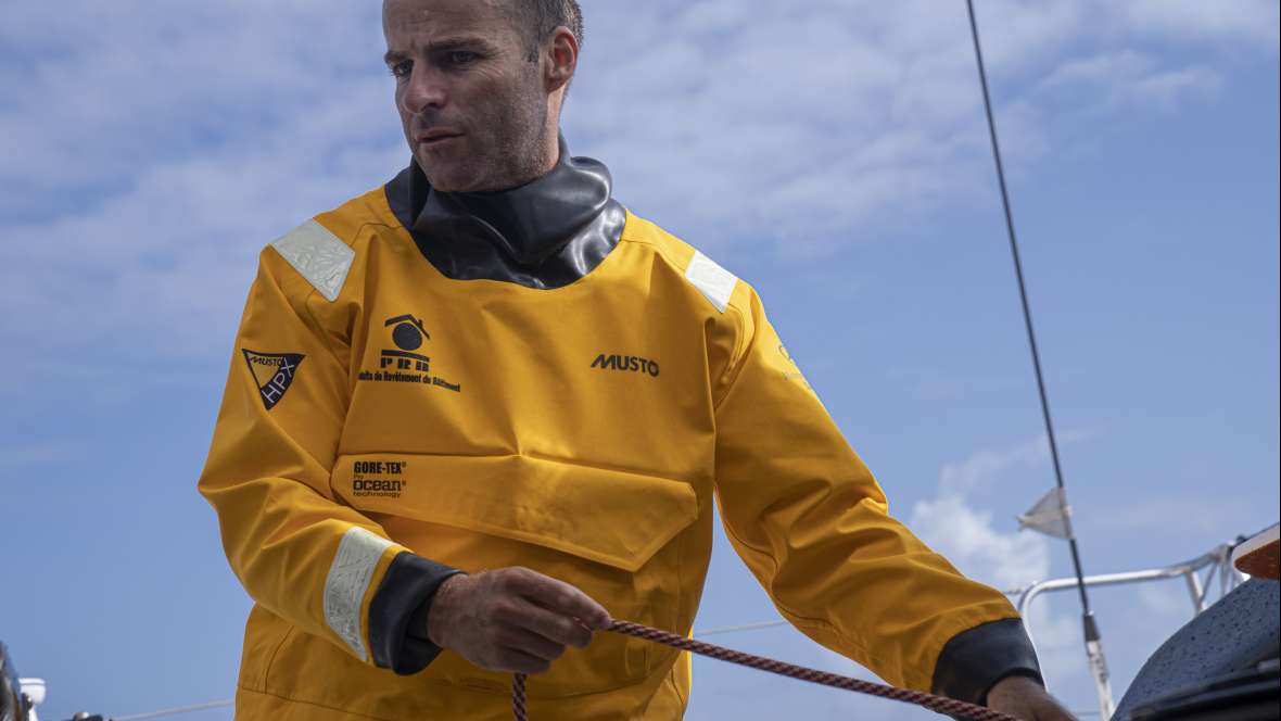 Nicolas Lunven, co-skipper PRB (Imoca)