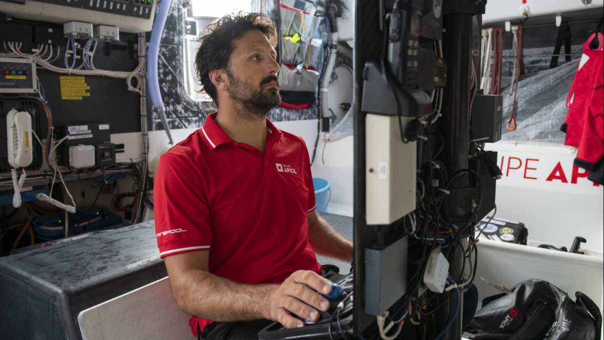 Yoann Richomme, co-skipper de Groupe APICIL (IMOCA)