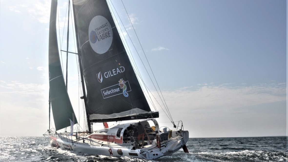 Message de la mer : Erik Nigon Vers un monde sans sida (IMOCA)