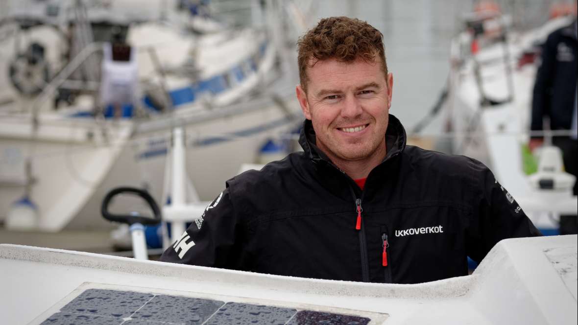 Michael Ferguson (Ireland), co-skipper Ariel 2 (IMOCA)