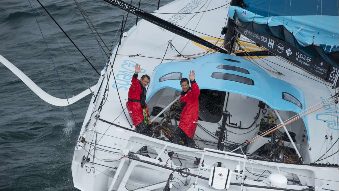 Thomas Ruyant, skipper Advens for Cybersecurity (Imoca)