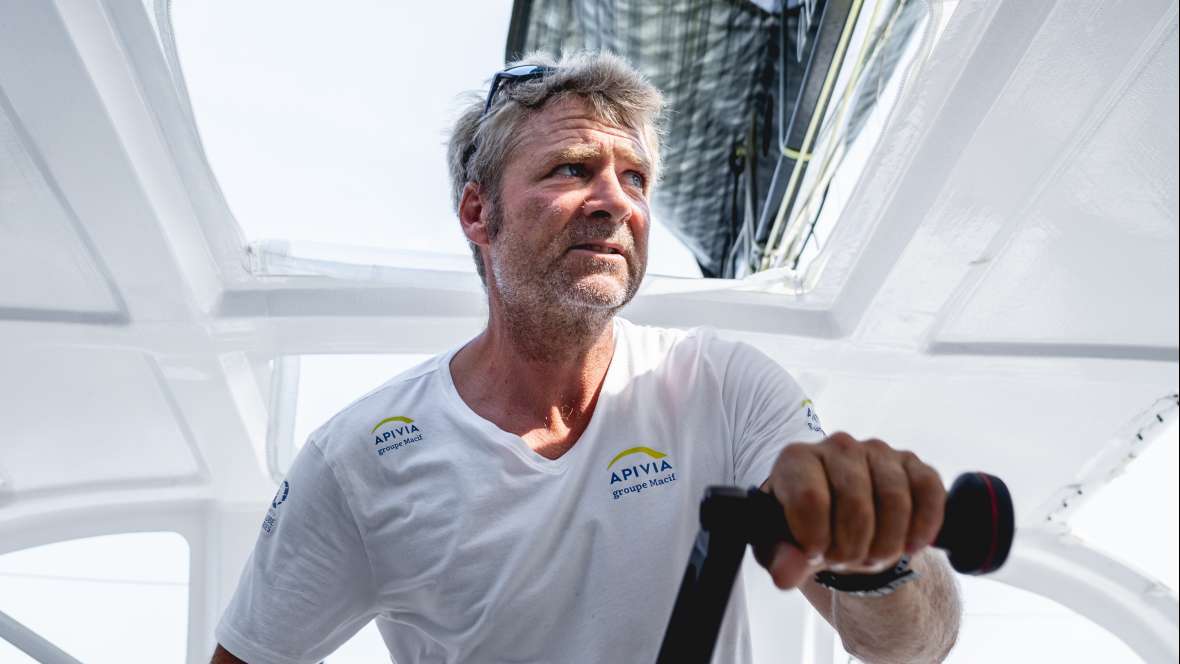 Yann Eliès, co-skipper Apivia (Imoca)