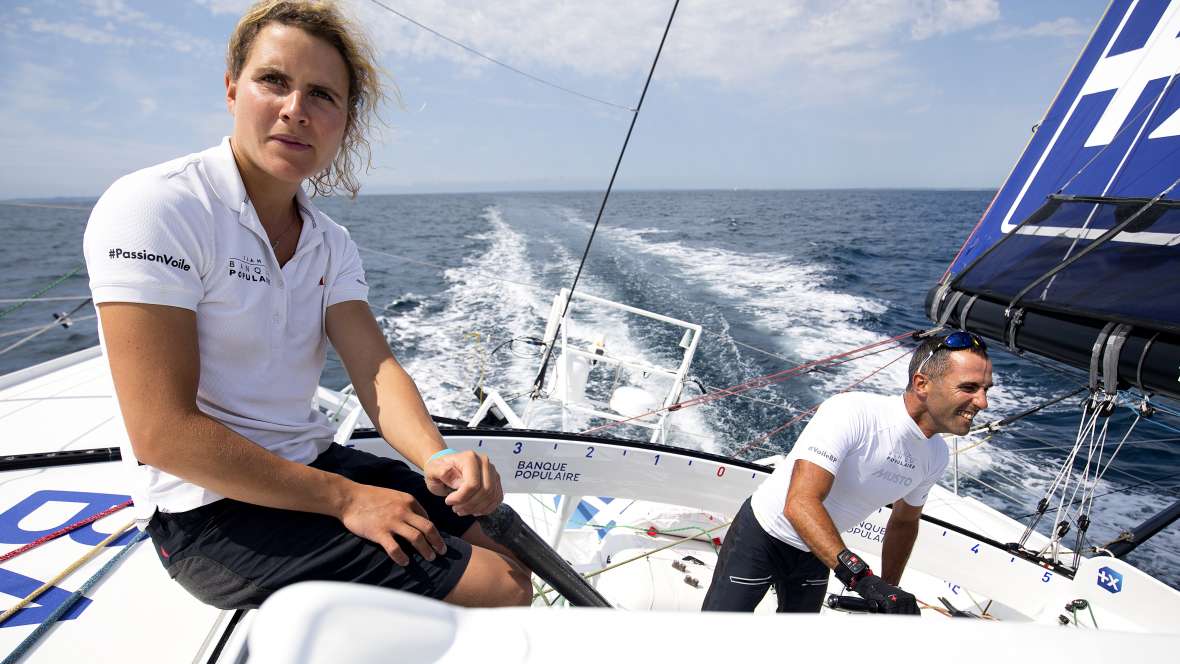 Clarisse Cremer, skipper Banque Populaire (Imoca)