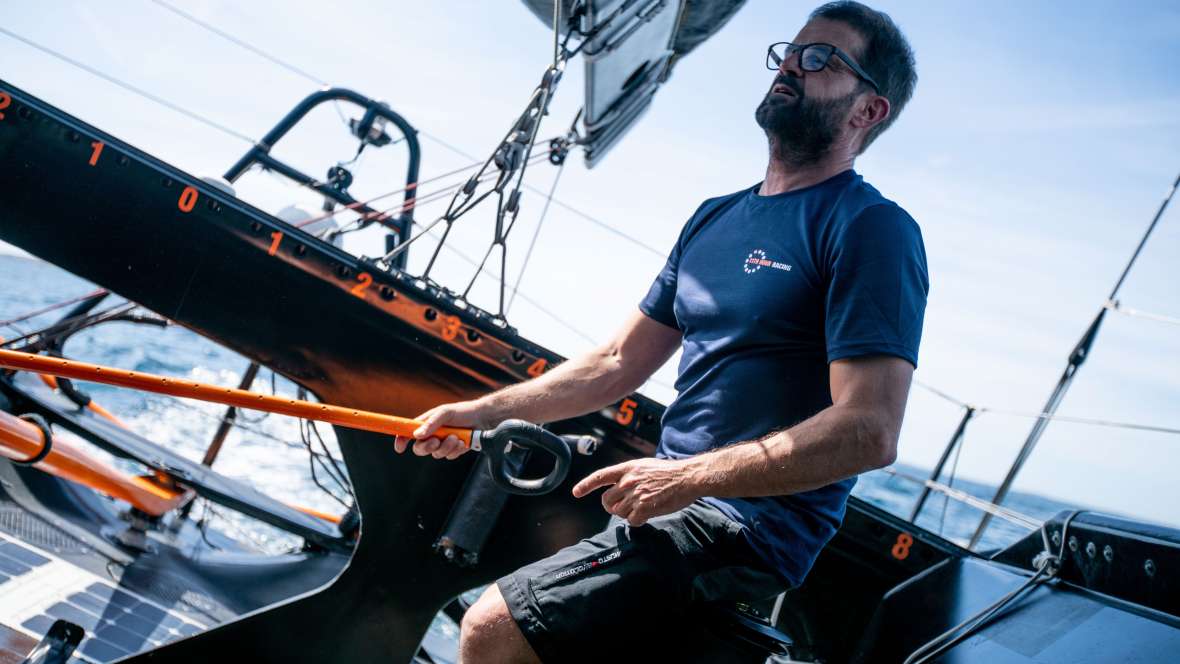 Pascal Bidégorry, skipper 11th Hour Racing (IMOCA)