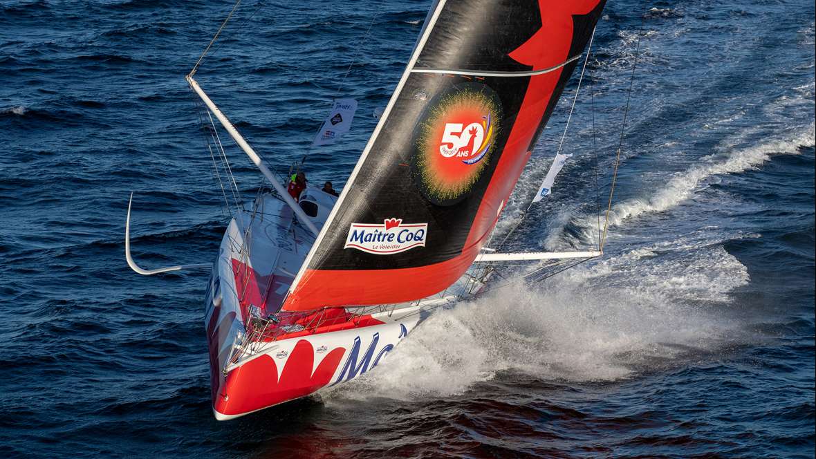 Message de la mer :  Yannick Bestaven et Roland Jourdain - Maître CoQ (IMOCA)