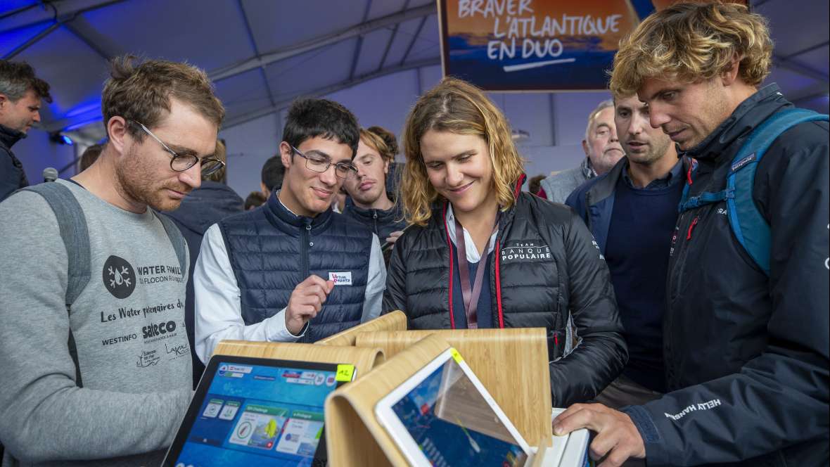 Regata virtual em Le Havre