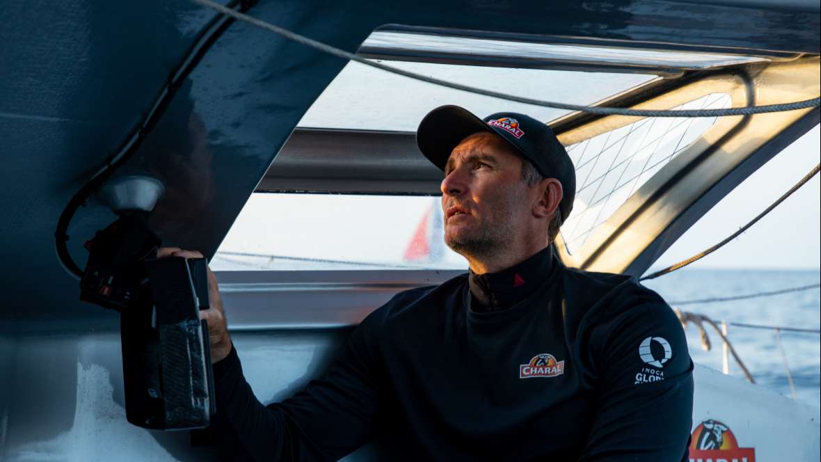 Jérémie Beyou, skipper de Charal (IMOCA)