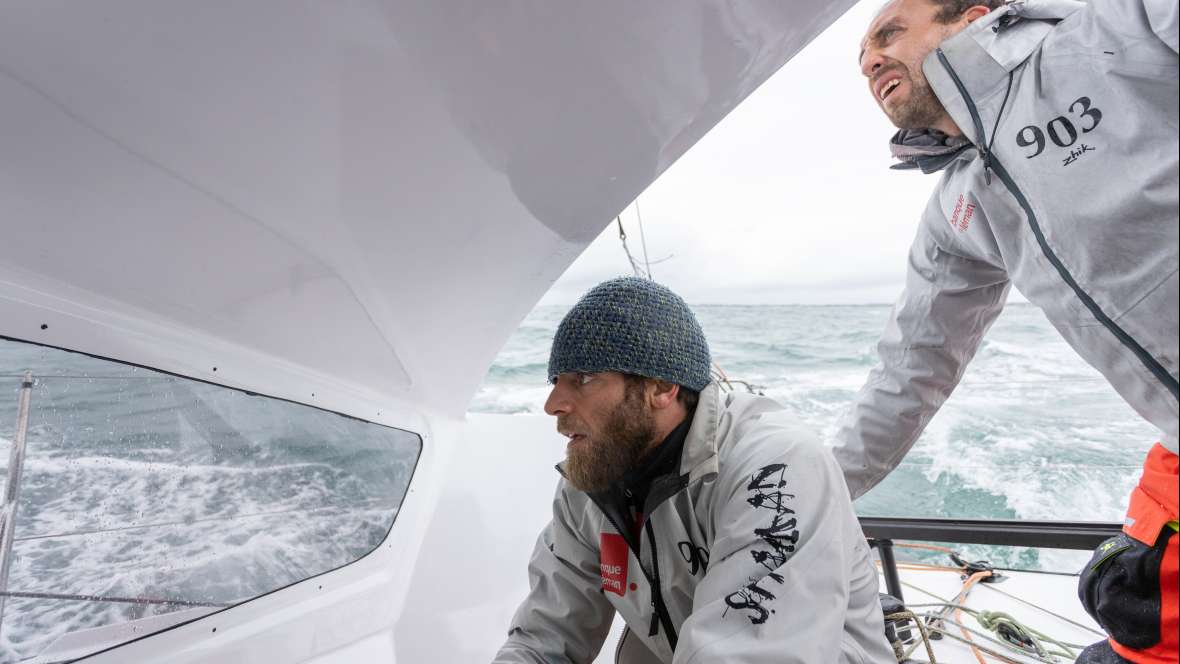 Message de la mer : Valentin Gautier Banque du Léman (Class40)