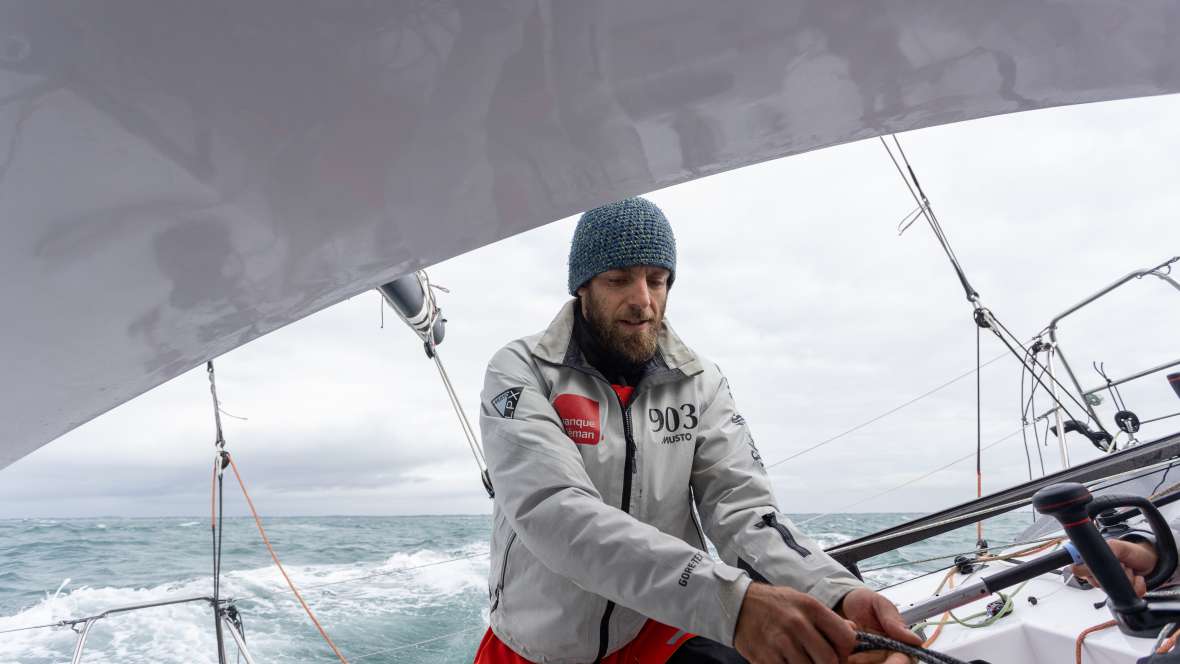 Valentin Gautier, skipper Banque du Léman (Class40)