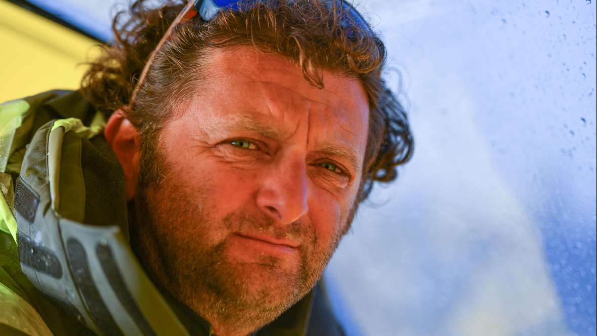 Arnaud Boissières, skipper de la Mie Câline - Artipôle (Imoca)