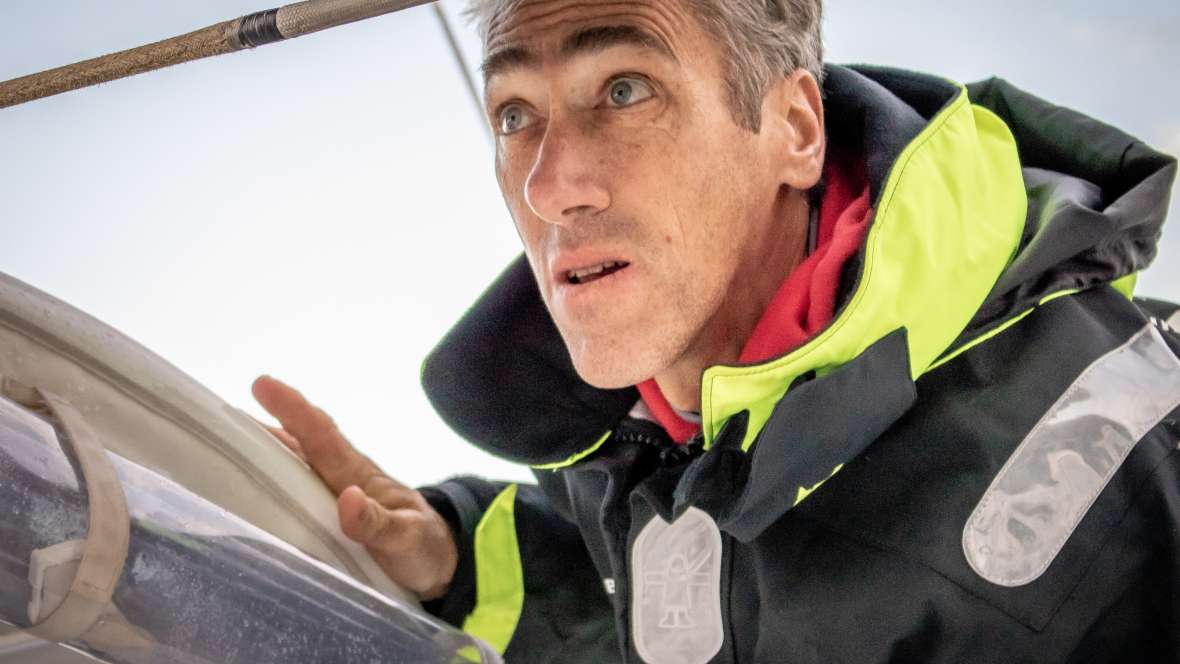 Gilles Lamiré, skipper de Groupe GCA Mille et un sourires (Multi50)