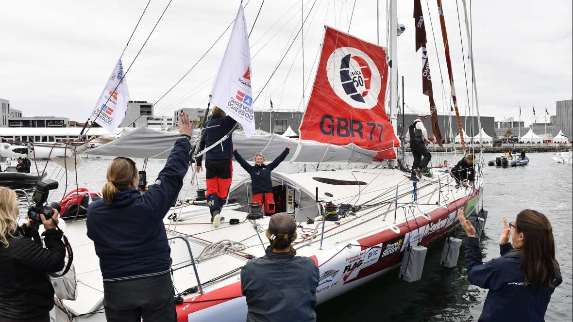 Pip Hare (Britain), skipper, Pip Hare Ocean Racing (IMOCA)