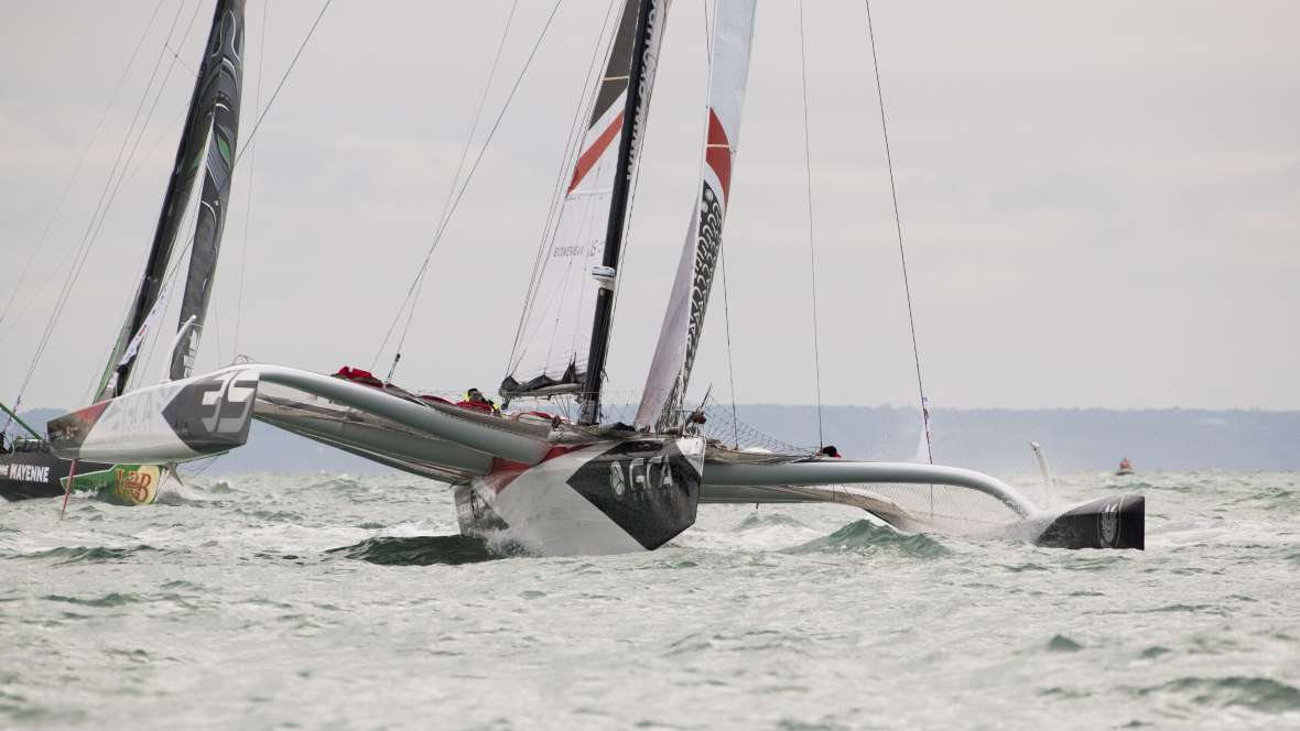 Barcos mais rápidos completam 25% da Transat Jacques Vabre Normandie Le Havre