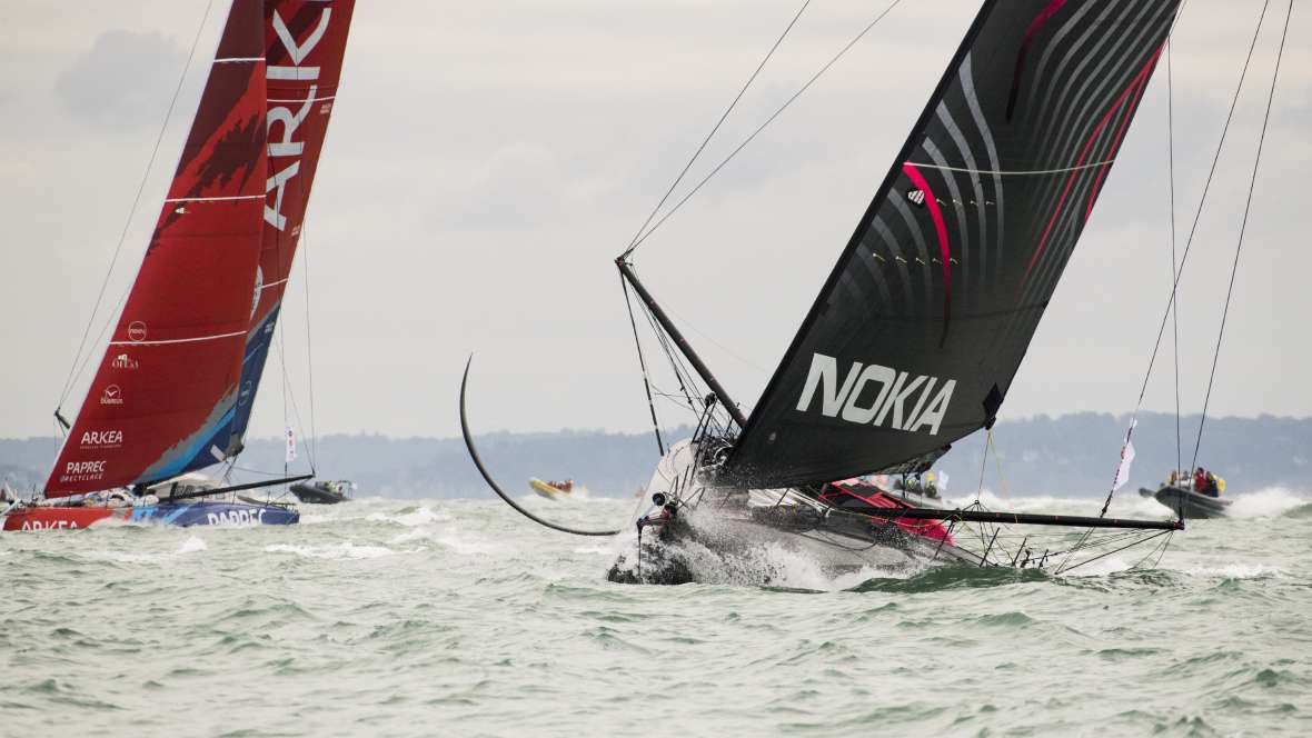 Primeiras 24 horas da Transat Jacques Vabre 2019 provocam quebras e pit-stops