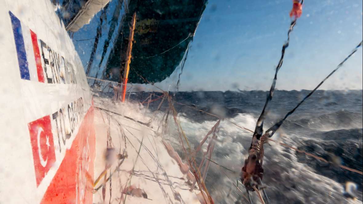 Message de la mer : Erik Nigon - Vers un Monde sans Sida (IMOCA)