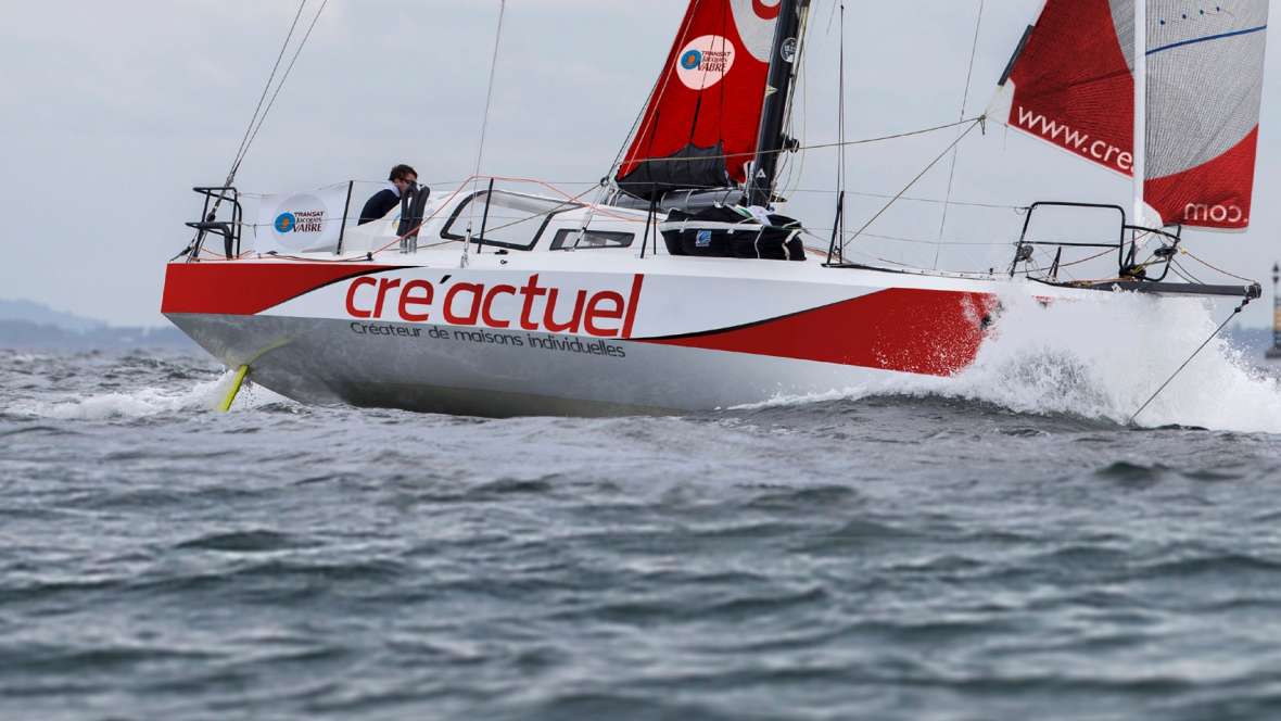 Vincent Leblay, skipper Cre’Actuel (Class40)