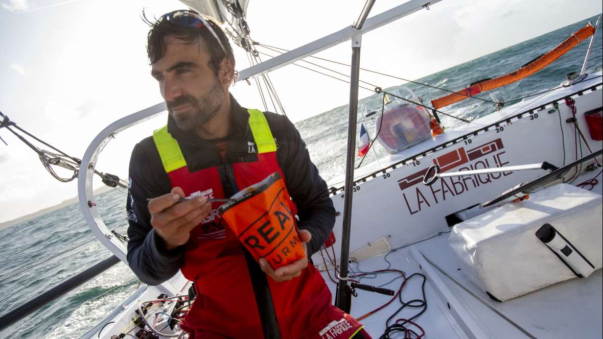 Alan Roura, skipper de La Fabrique (IMOCA)