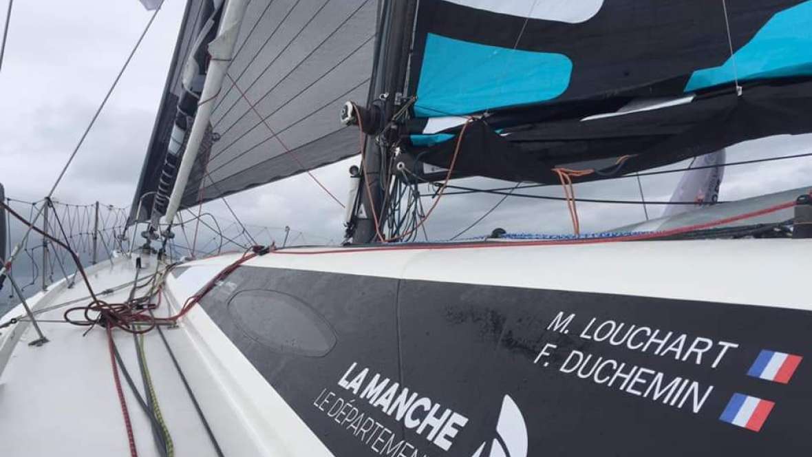 Message de la mer : Martin Louchart #AttitudeManche (Class40)