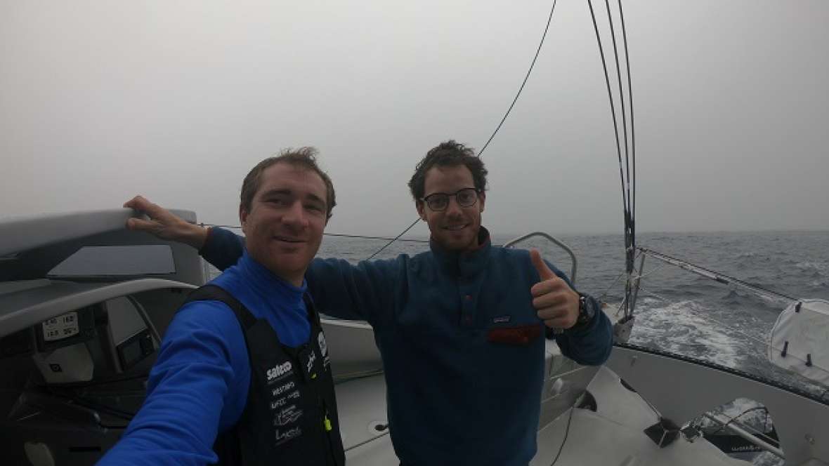 Message de la mer : Benjamin Dutreux et  Thomas Cardrin Water Family (Imoca)