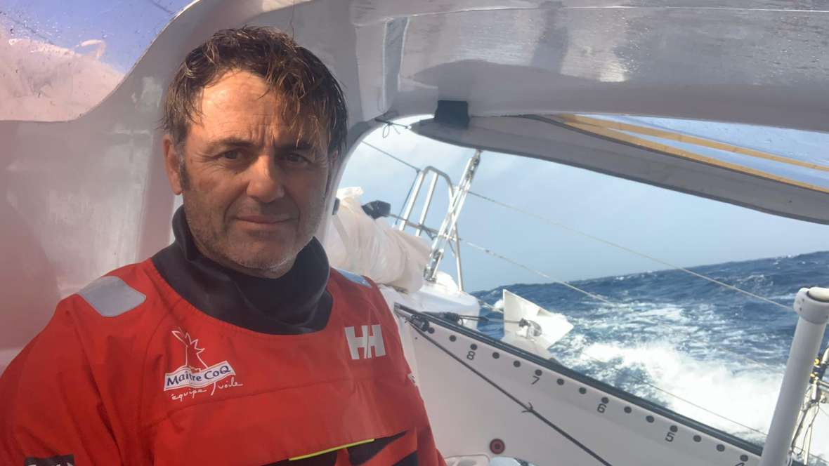 Message de la nuit : Yannick Bestaven Maître CoQ (IMOCA)