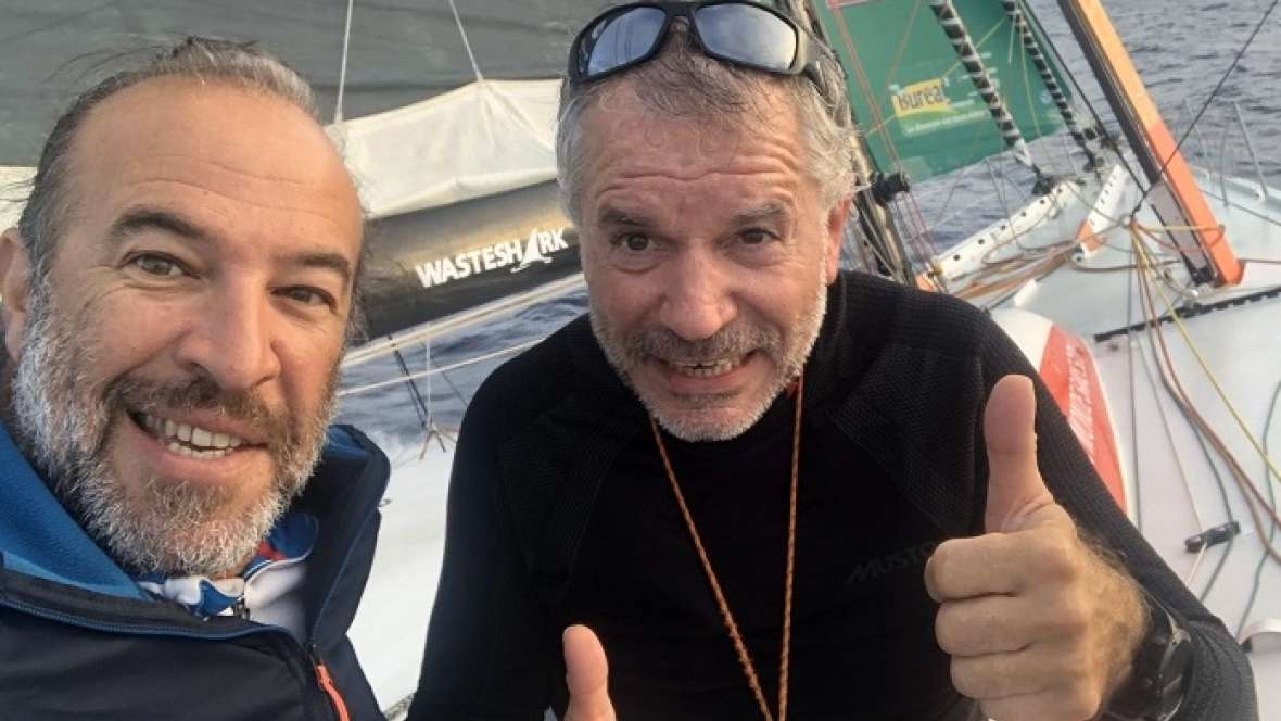 Message de la mer : Erik Nigon - Vers un Monde sans Sida (IMOCA)