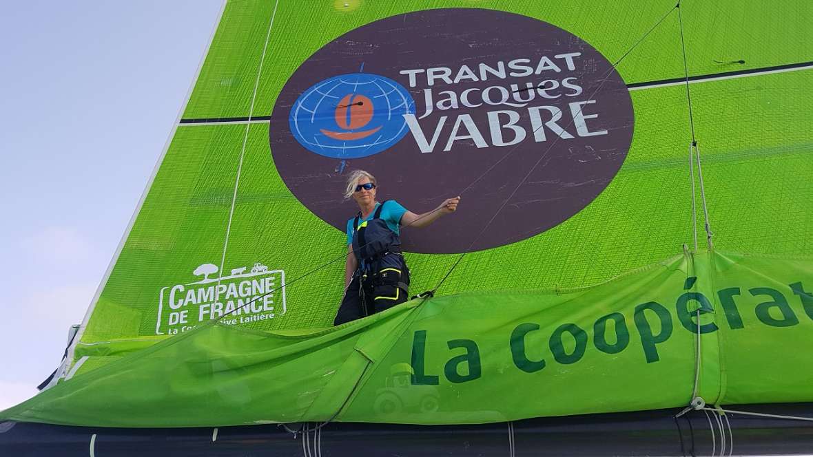 Skipper's log: Miranda Merron (Britain), Campagne de France (IMOCA) 