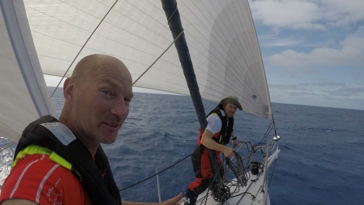 Skipper's log: Ari Huusela (Finland) and Michael Ferguson (Ireland) - Ariel II (IMOCA)