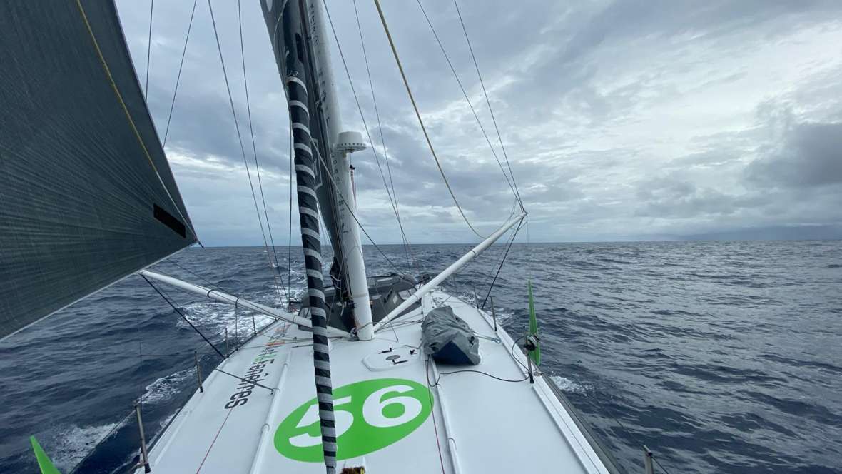 Message de la mer : Fabrice Amédéo – Newrest – Art et Fenêtres (IMOCA)