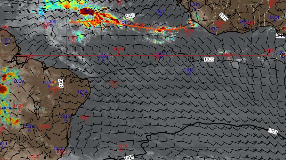 Weather analysis: Doldrums on the move 