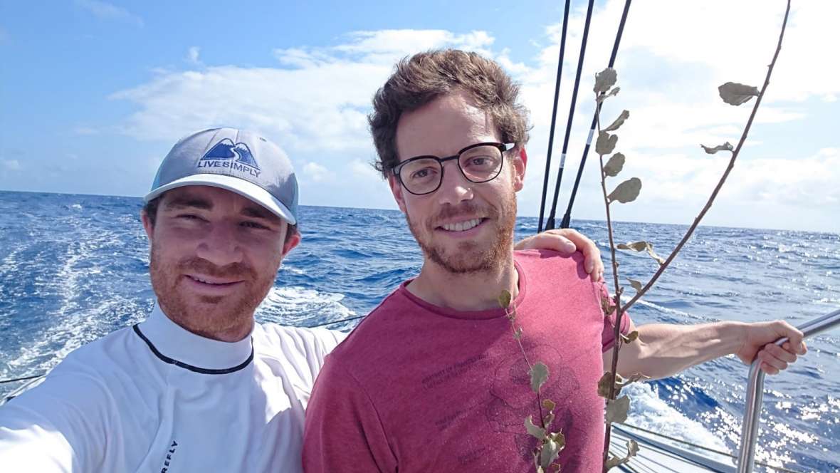 Message de la mer : Benjamin Dutreux et  Thomas Cardrin Water Family (IMOCA)