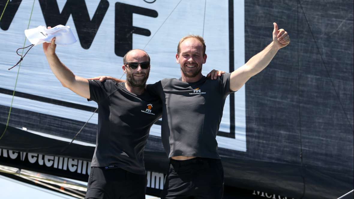 PRB, deuxième de la Transat Jacques Vabre Normandie Le Havre en IMOCA.